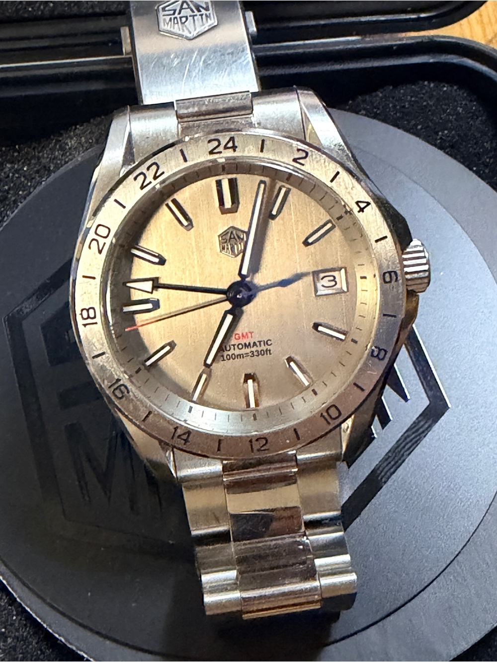 San Martin SN0129 Automatic 39mm watch